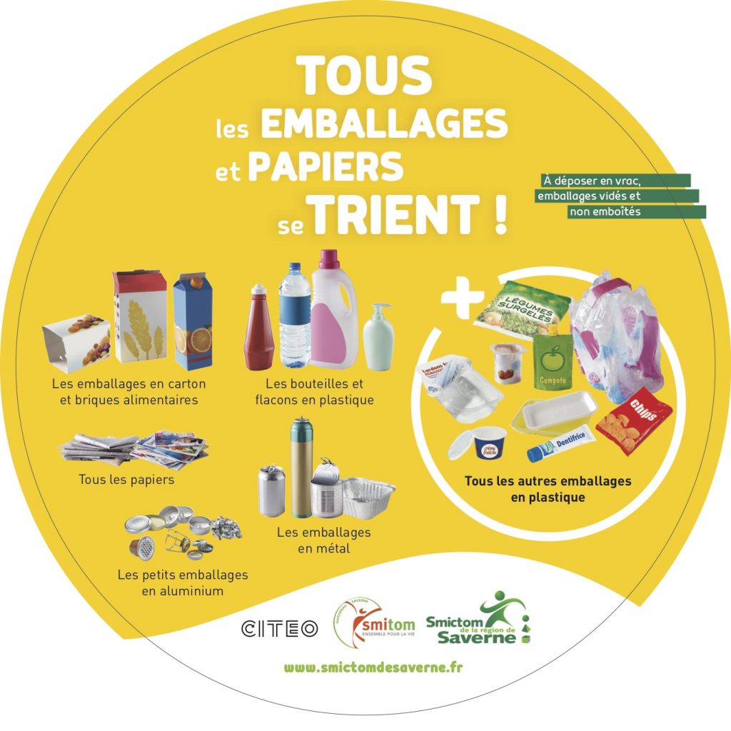 Tri des déchets Smictom de Saverne